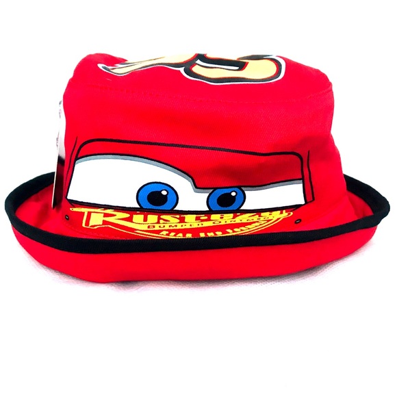 lightning mcqueen bucket hat